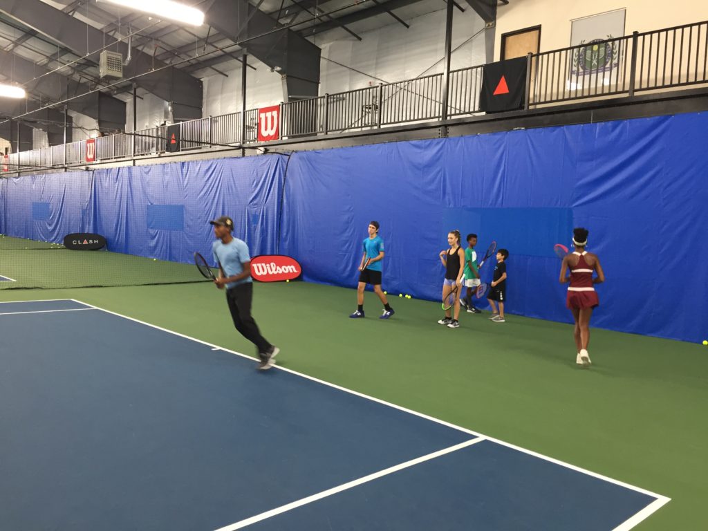 Visitors of all ages played for hours on Sunday afternoon.